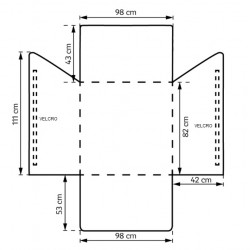 Husa de protectie auto pentru caine 180 x 100 cm Husa de protectie auto pentru caine 180 x 100 cm